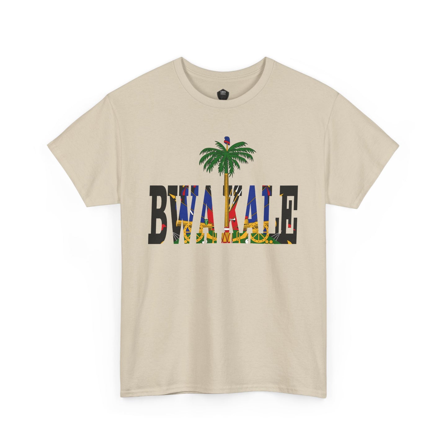 Haitian slogan " BWA KALE" Unisex Tee, Cultural Pride Shirt, 1804 Celebration Top, Summer Casual Wear, Gift for Historians, Unisex Heavy Cotton Tee