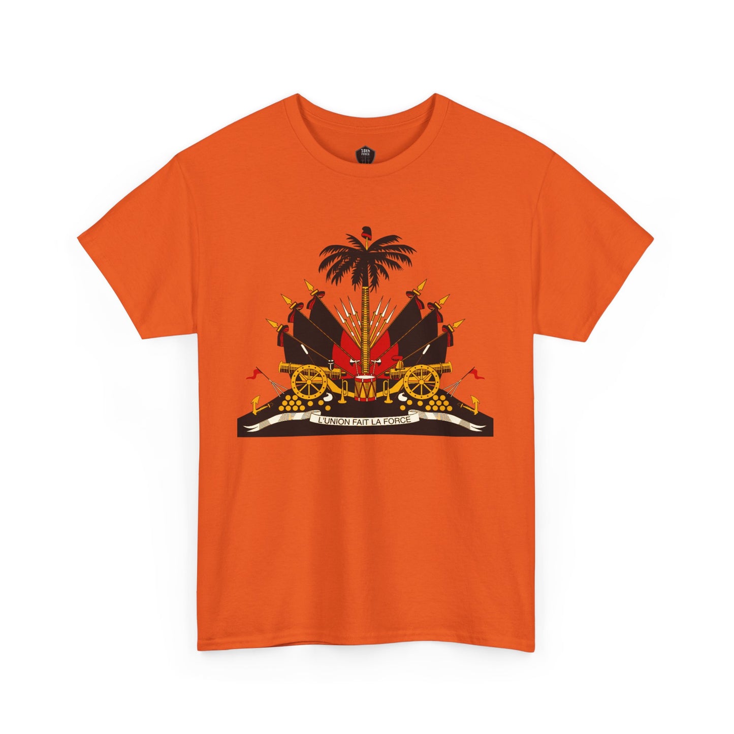 Haiti Coat of Arms Unisex Tee - Celebrate Culture, Music Festivals, Travel Apparel, Gift for Him/Her, Black History Month