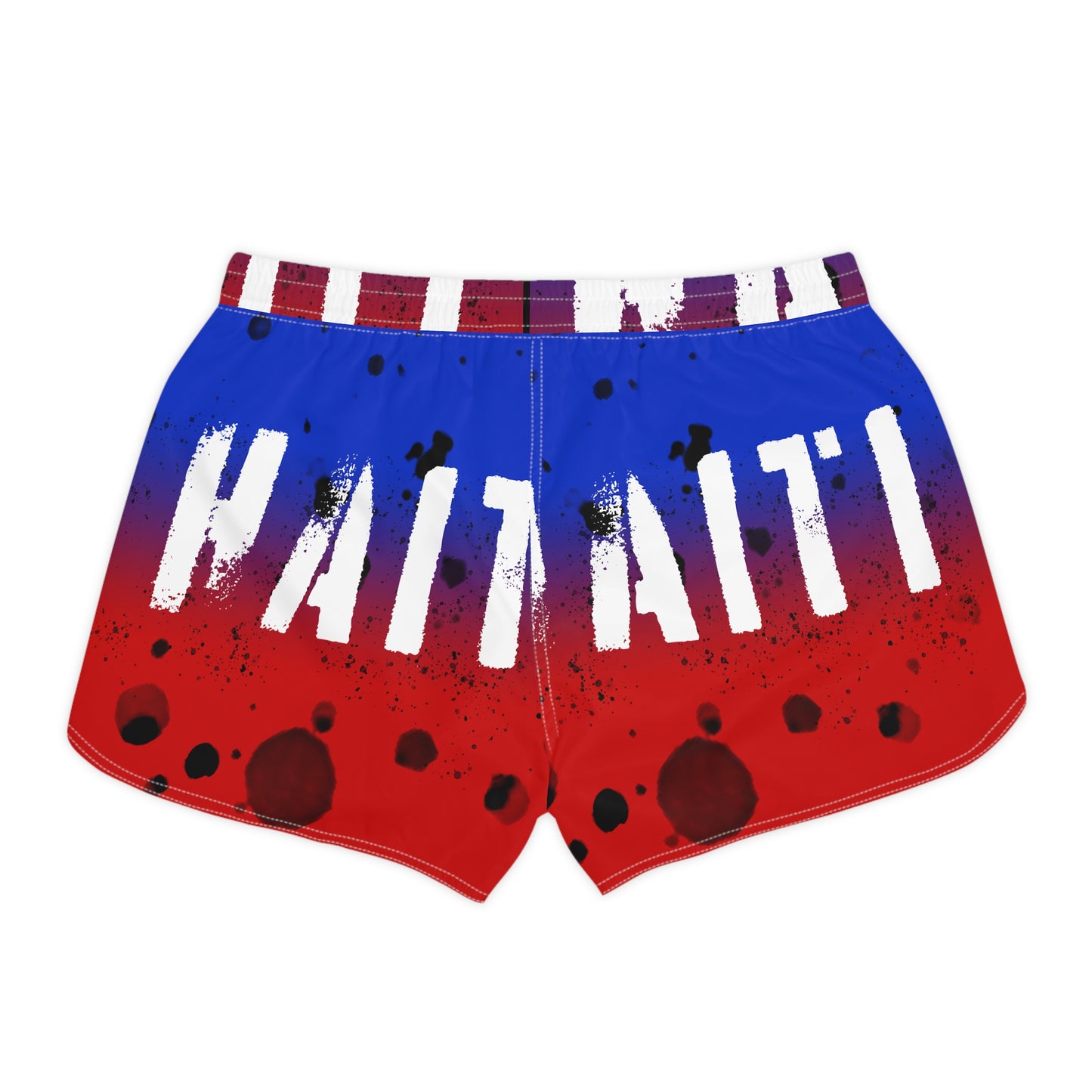 Haitian Flag Women's Casual Shorts (AOP)