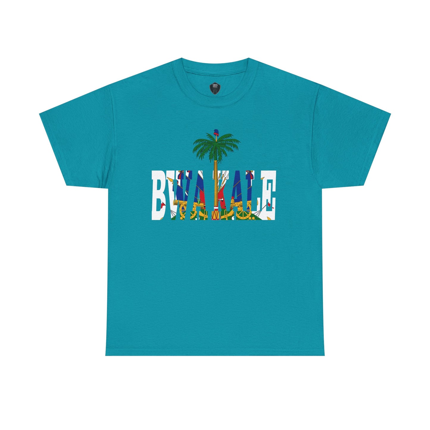 Haitian slogan " BWA KALE" Unisex Tee, Cultural Pride Shirt, 1804 Celebration Top, Summer Casual Wear, Gift for Historians, Unisex Heavy Cotton Tee