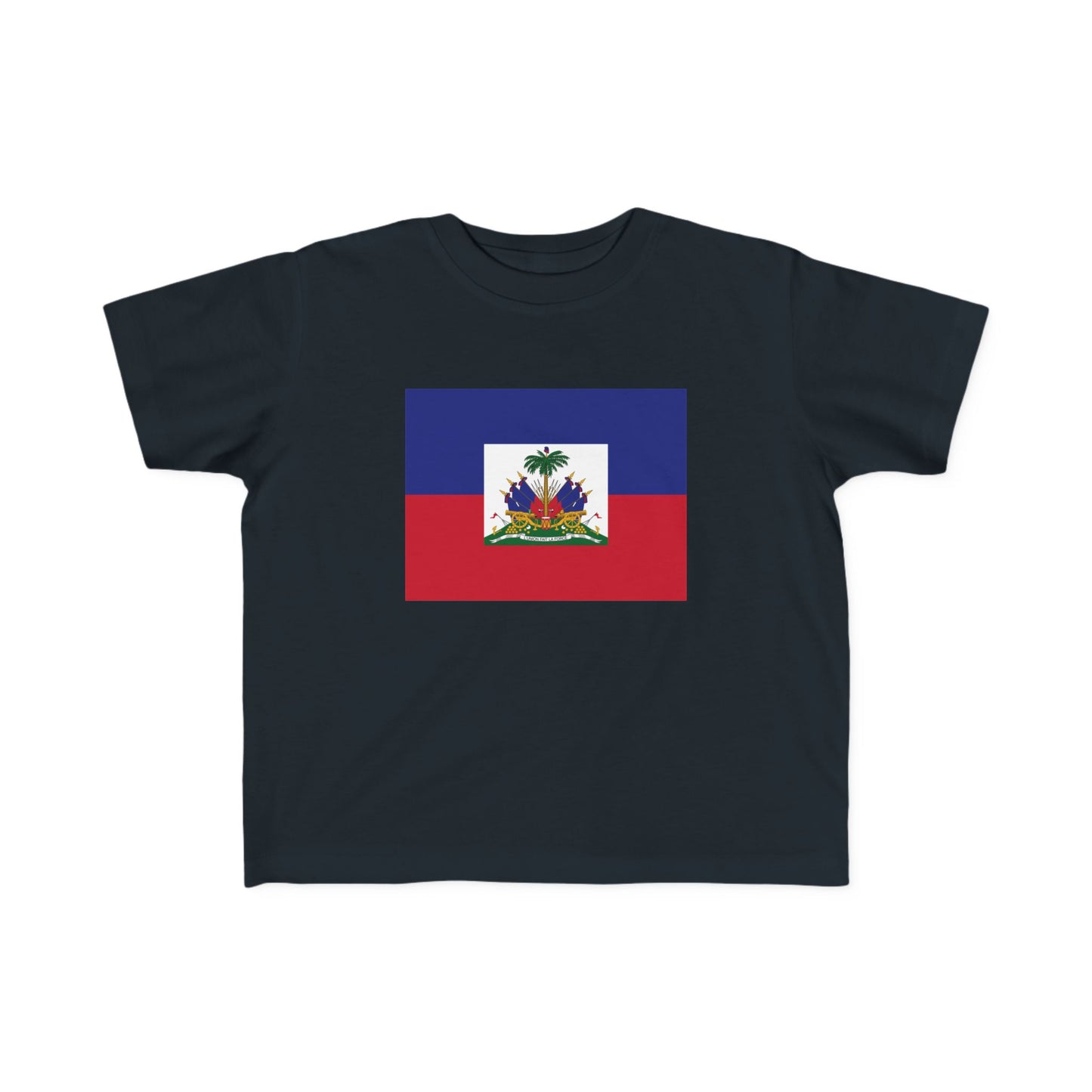 Haitian Flag Toddler's Fine Jersey Tee - Celebrate Heritage & Culture