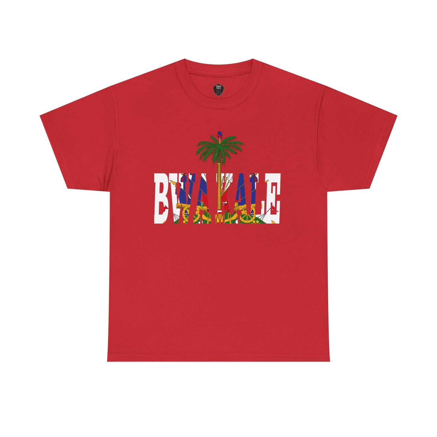 Haitian slogan " BWA KALE" Unisex Tee, Cultural Pride Shirt, 1804 Celebration Top, Summer Casual Wear, Gift for Historians, Unisex Heavy Cotton Tee