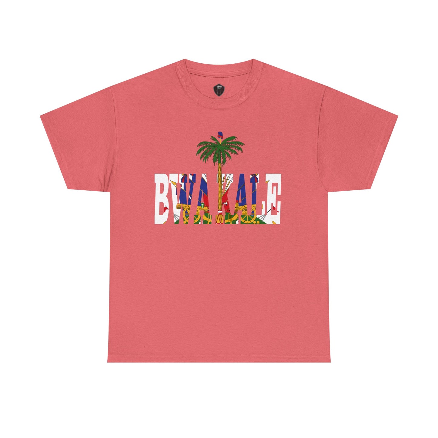 Haitian slogan " BWA KALE" Unisex Tee, Cultural Pride Shirt, 1804 Celebration Top, Summer Casual Wear, Gift for Historians, Unisex Heavy Cotton Tee