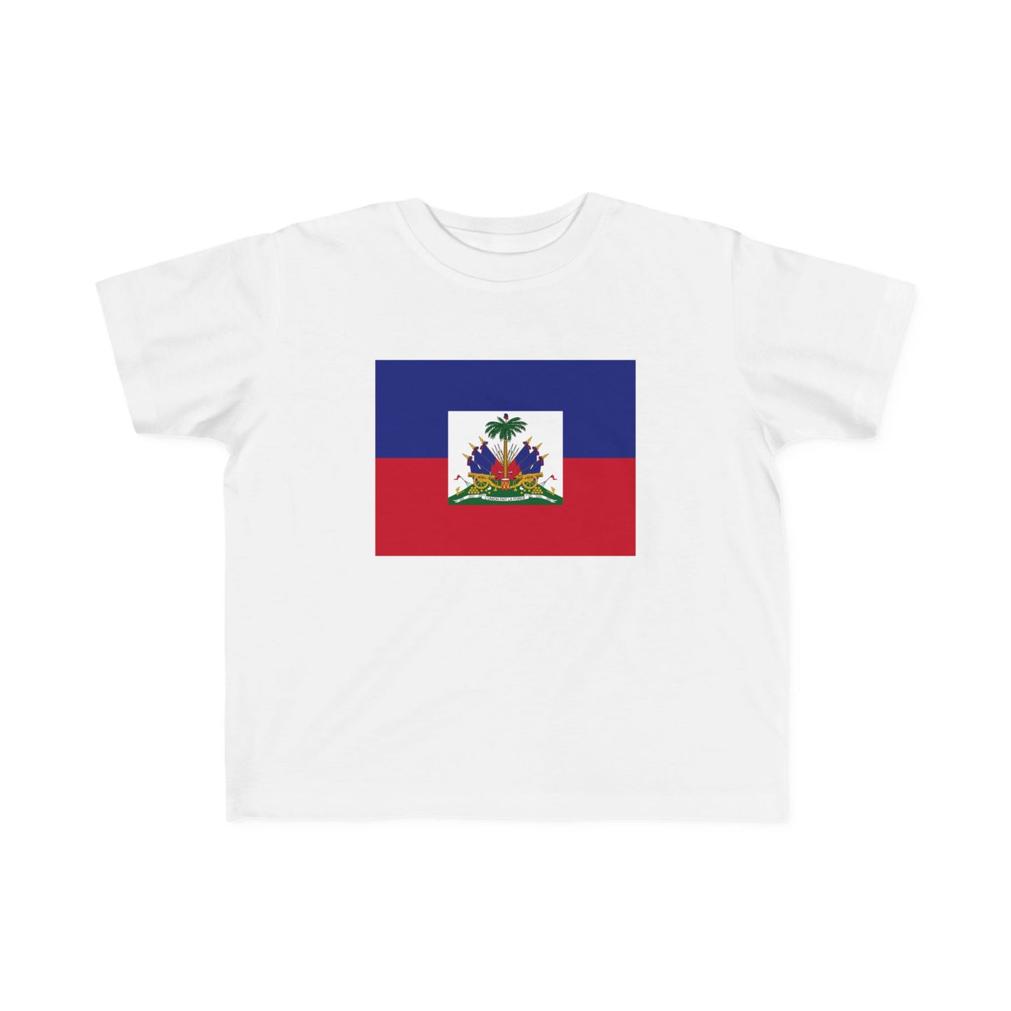 Haitian Flag Toddler's Fine Jersey Tee - Celebrate Heritage & Culture