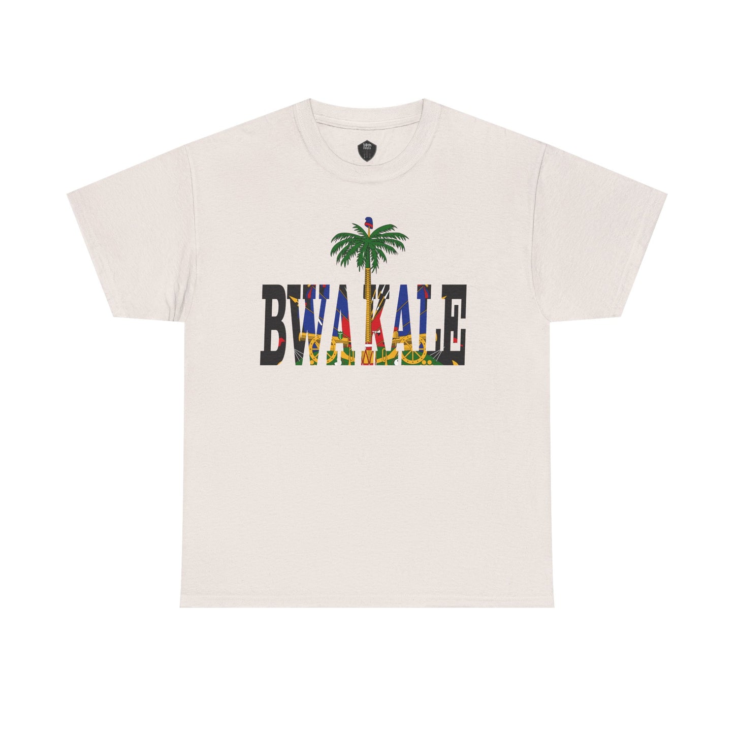 Haitian slogan " BWA KALE" Unisex Tee, Cultural Pride Shirt, 1804 Celebration Top, Summer Casual Wear, Gift for Historians, Unisex Heavy Cotton Tee