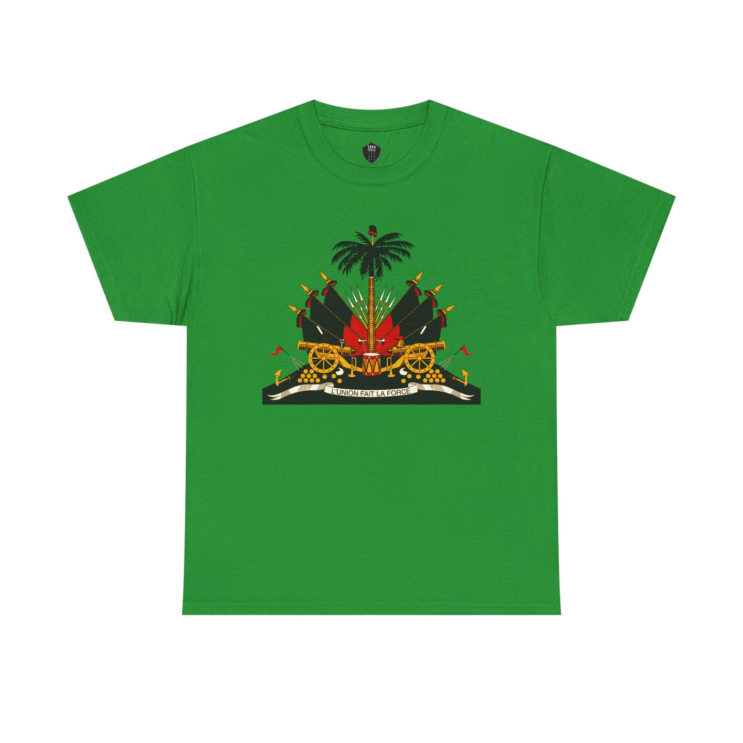 Haiti Coat of Arms Unisex Tee - Celebrate Culture, Music Festivals, Travel Apparel, Gift for Him/Her, Black History Month