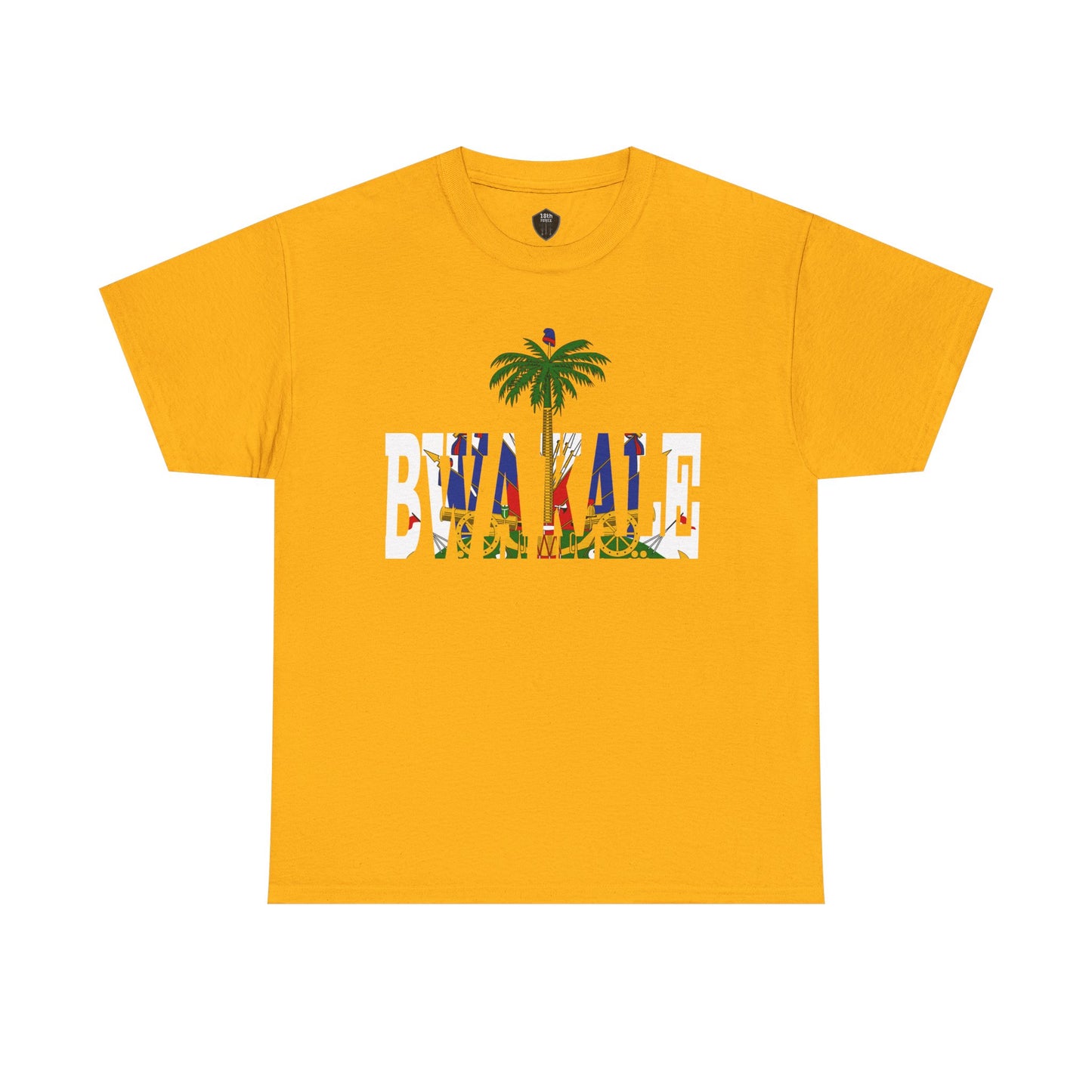 Haitian slogan " BWA KALE" Unisex Tee, Cultural Pride Shirt, 1804 Celebration Top, Summer Casual Wear, Gift for Historians, Unisex Heavy Cotton Tee