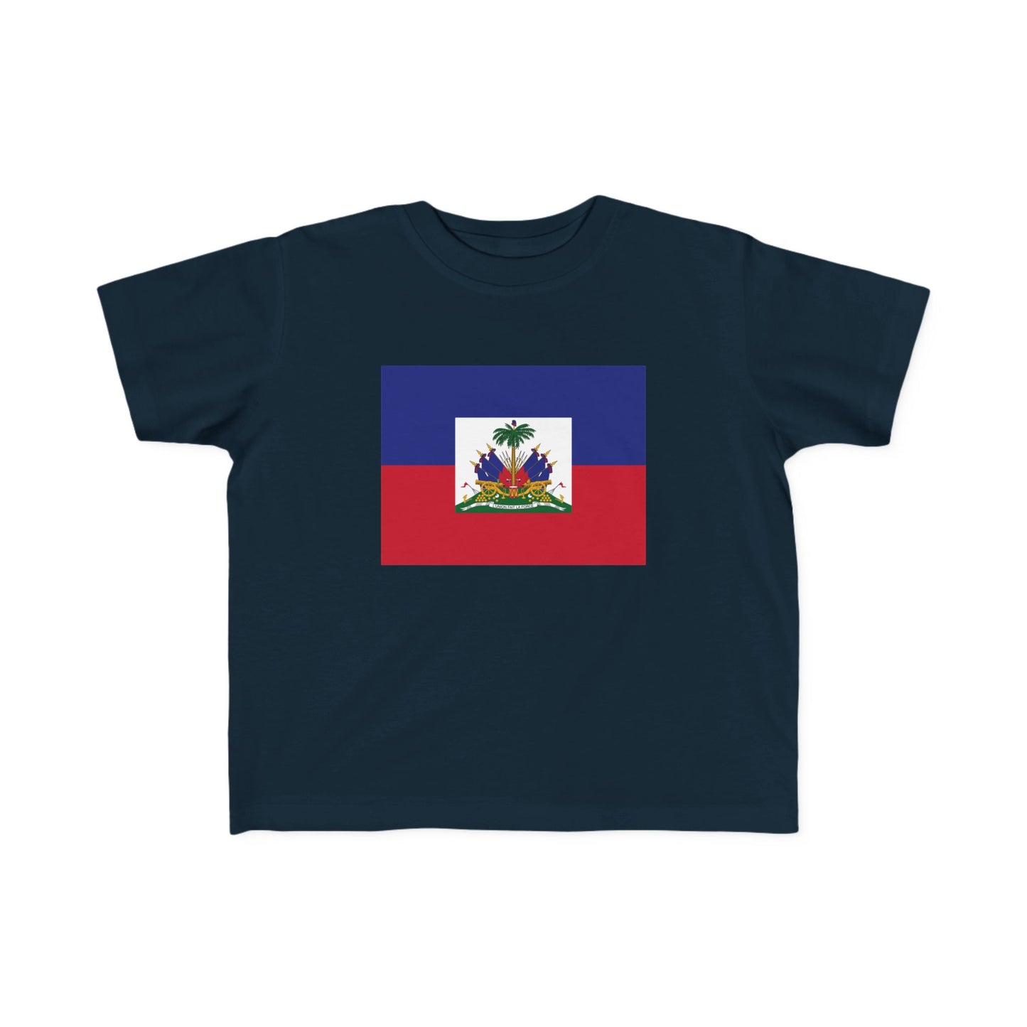 Haitian Flag Toddler's Fine Jersey Tee - Celebrate Heritage & Culture