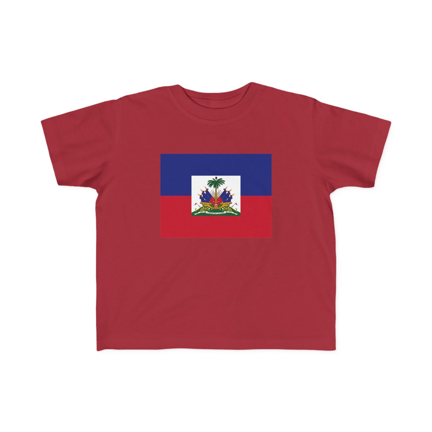 Haitian Flag Toddler's Fine Jersey Tee - Celebrate Heritage & Culture