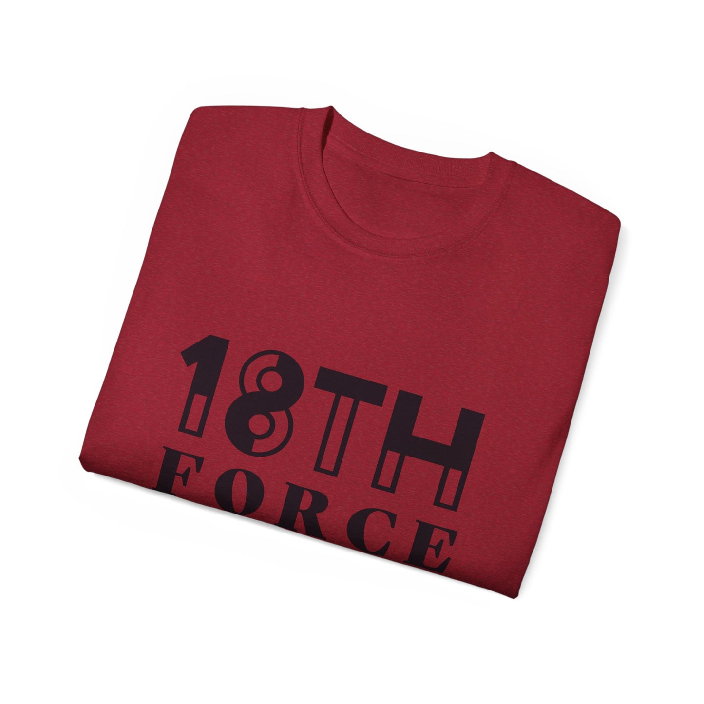 Unisex Ultra Cotton Tee - 18TH FORCE Graphic Shirt