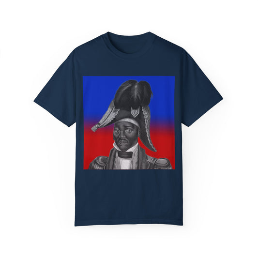 Haitian Flag/Hero Dessalines T-shirt