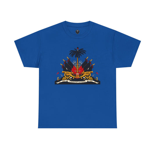 Haiti Coat of Arms Unisex Tee - Celebrate Culture, Music Festivals, Travel Apparel, Gift for Him/Her, Black History Month