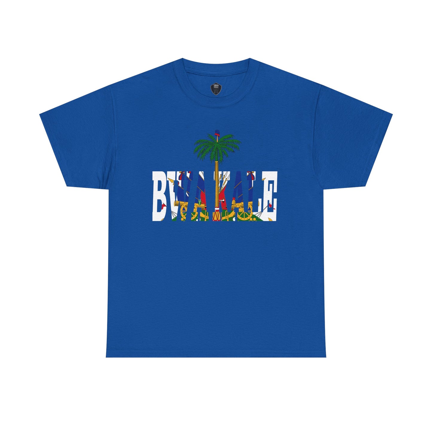 Haitian slogan " BWA KALE" Unisex Tee, Cultural Pride Shirt, 1804 Celebration Top, Summer Casual Wear, Gift for Historians, Unisex Heavy Cotton Tee