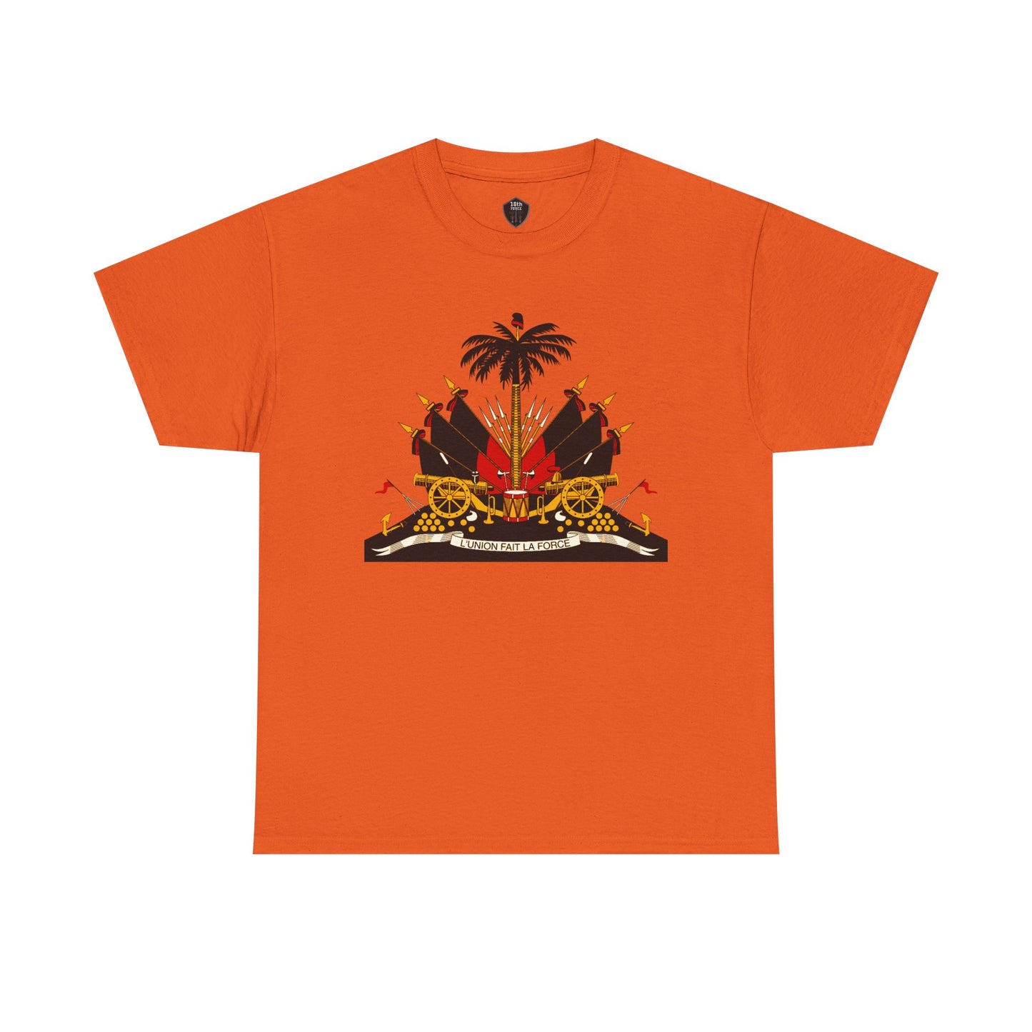 Haiti Coat of Arms Unisex Tee - Celebrate Culture, Music Festivals, Travel Apparel, Gift for Him/Her, Black History Month